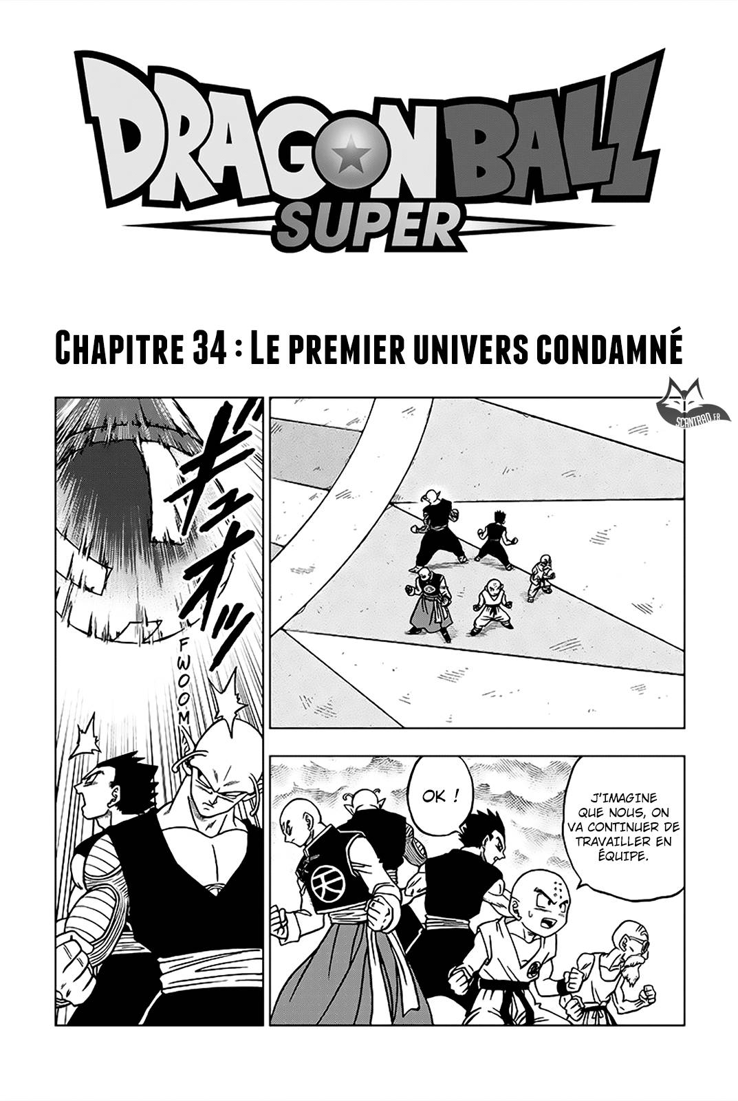 Lecture en ligne Dragon Ball Super 34 page 1