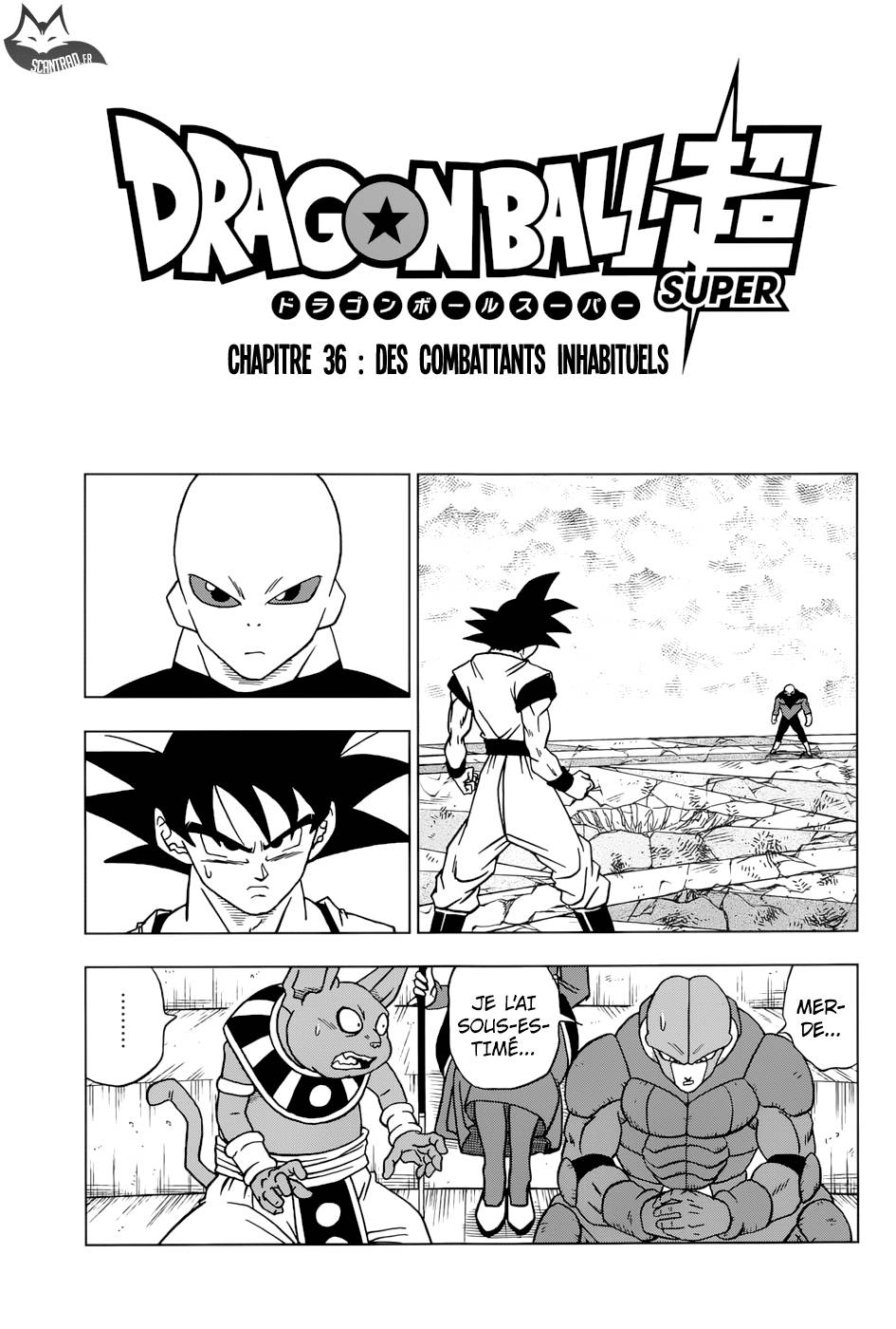Lecture en ligne Dragon Ball Super 36 page 1