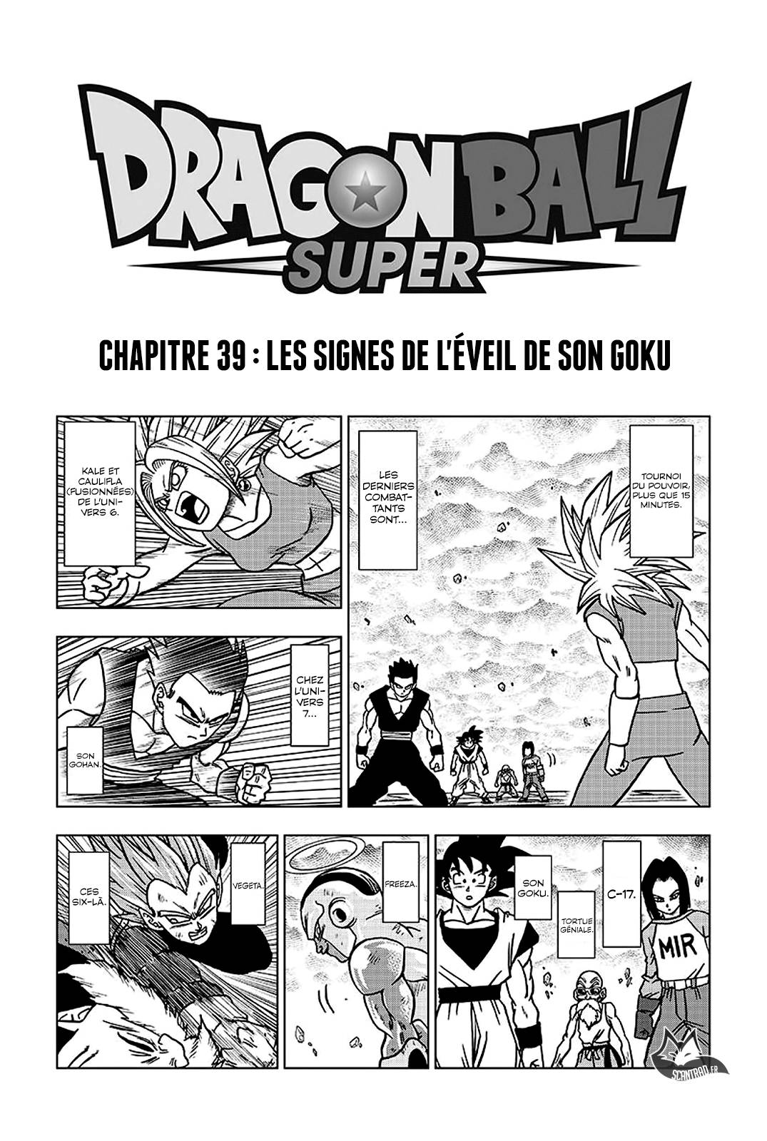 Lecture en ligne Dragon Ball Super 39 page 1