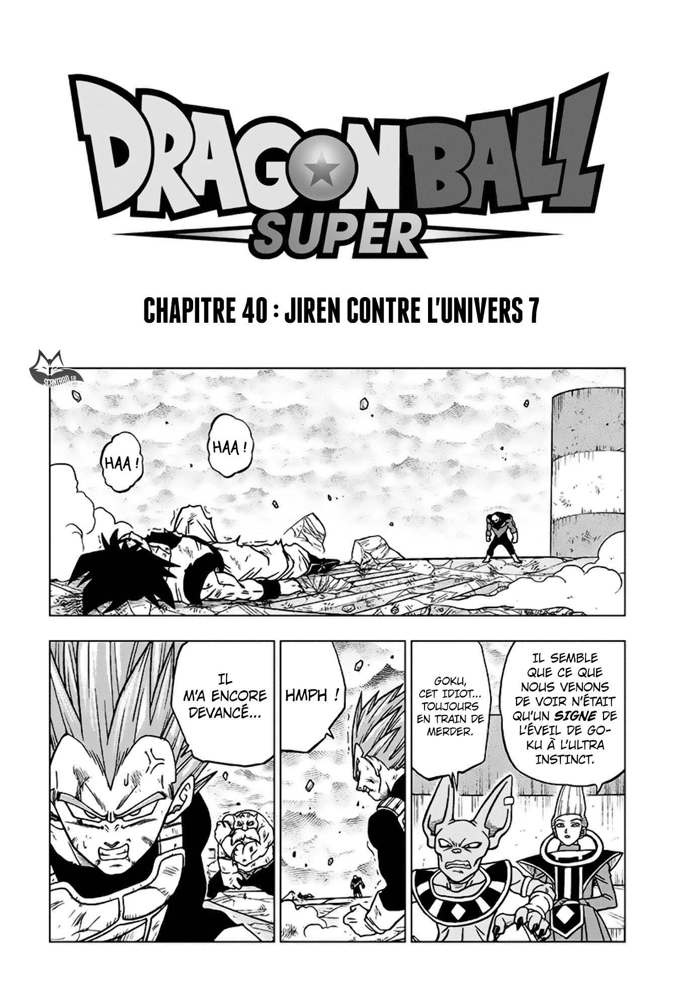 Lecture en ligne Dragon Ball Super 40 page 1