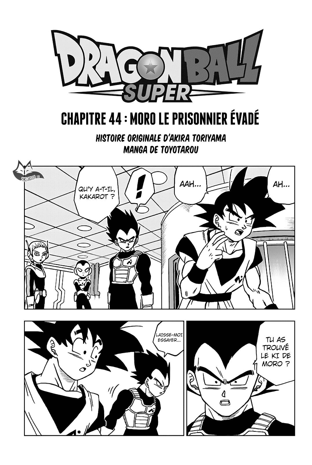 Lecture en ligne Dragon Ball Super 44 page 1