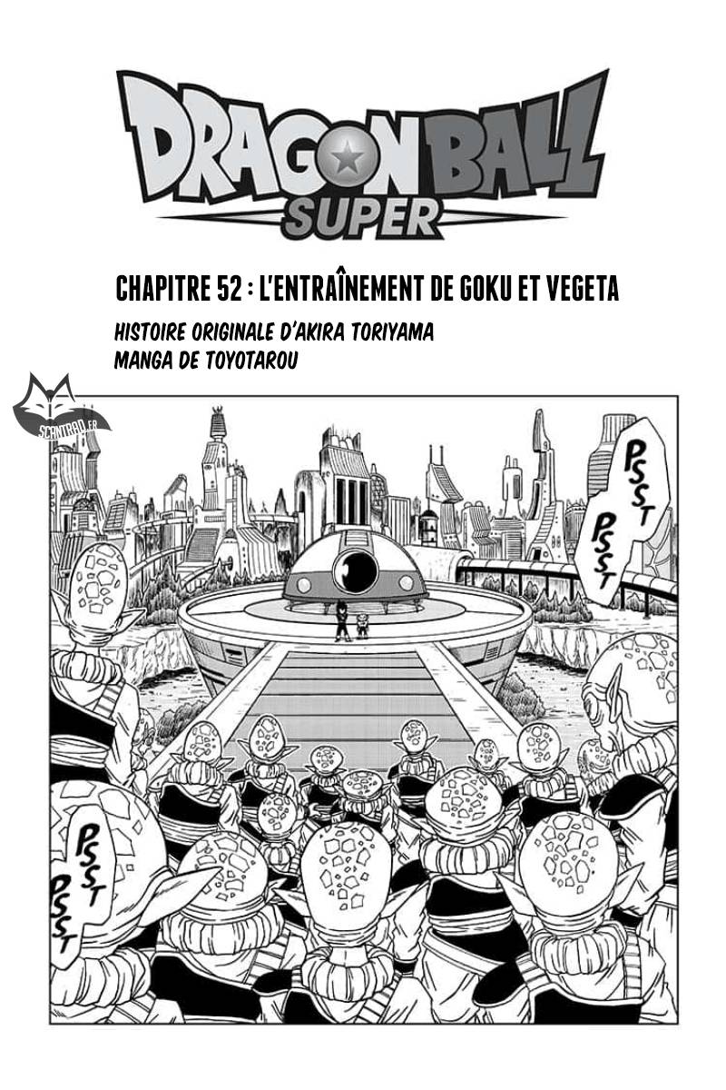 Lecture en ligne Dragon Ball Super 52 page 1