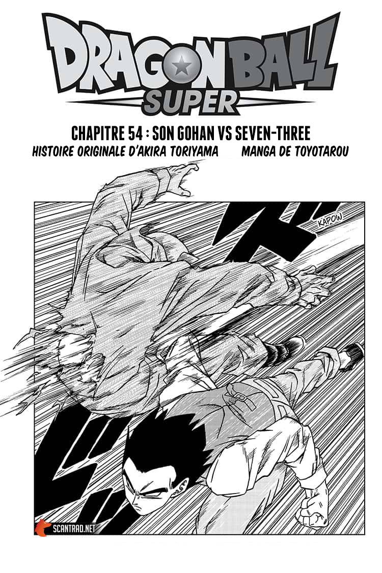 Lecture en ligne Dragon Ball Super 54 page 1