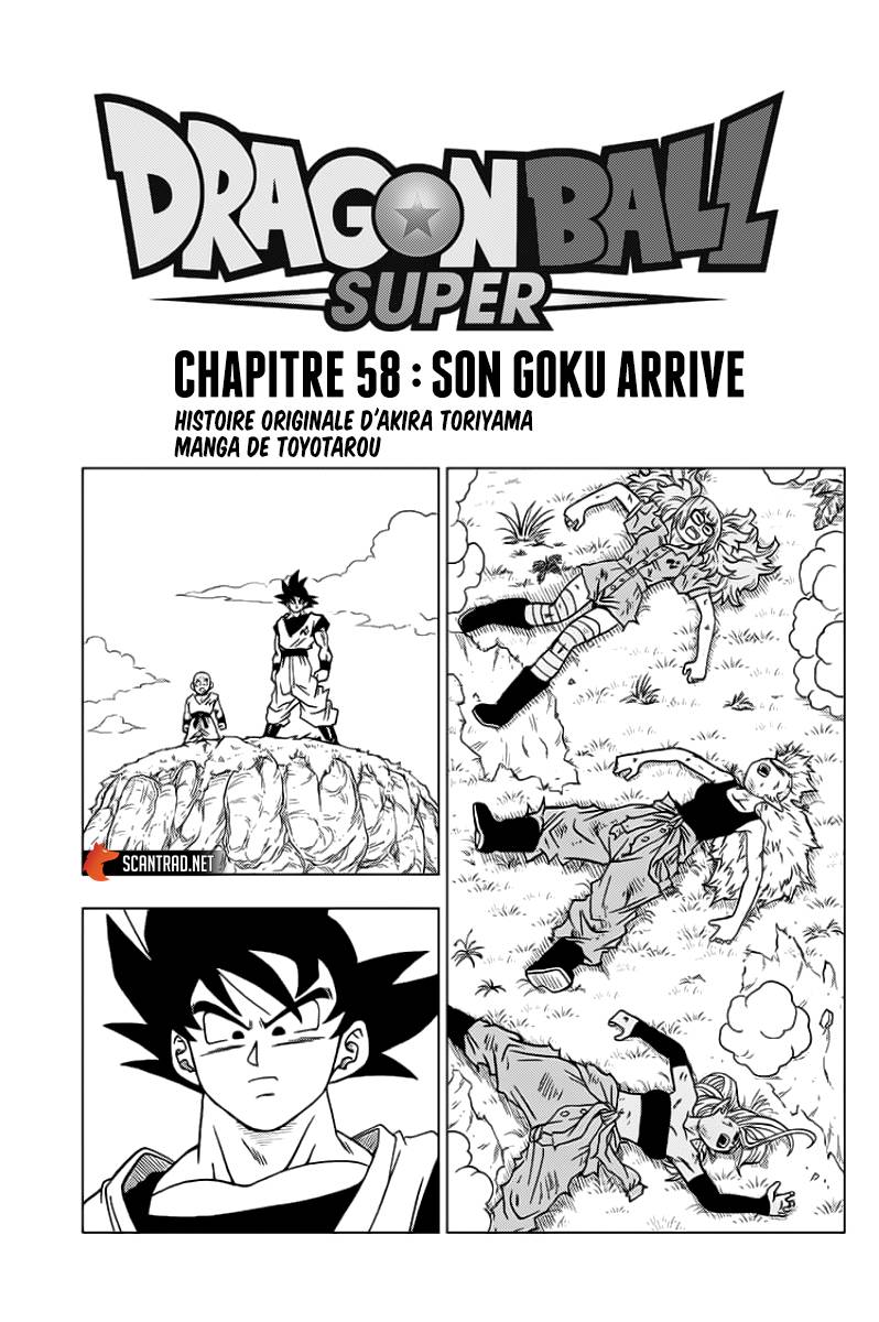Lecture en ligne Dragon Ball Super 58 page 1