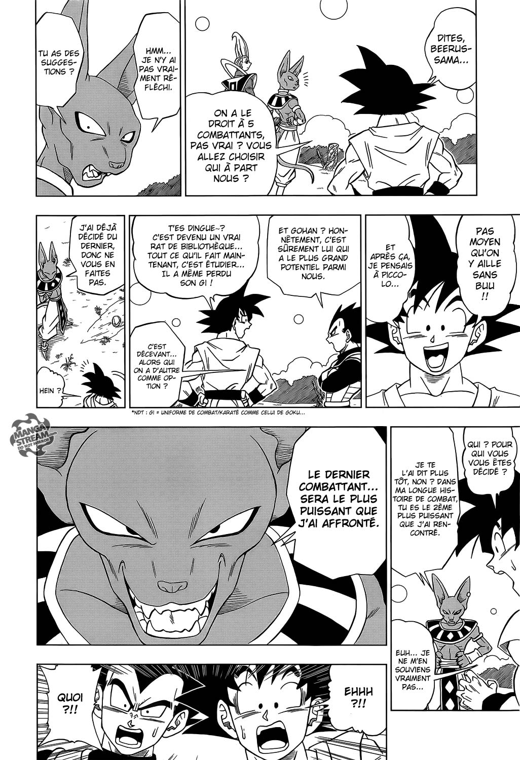 Lecture en ligne Dragon Ball Super 6 page 13