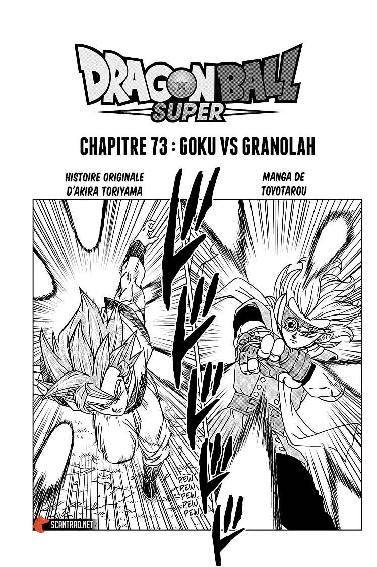 Lecture en ligne Dragon Ball Super 73 page 1