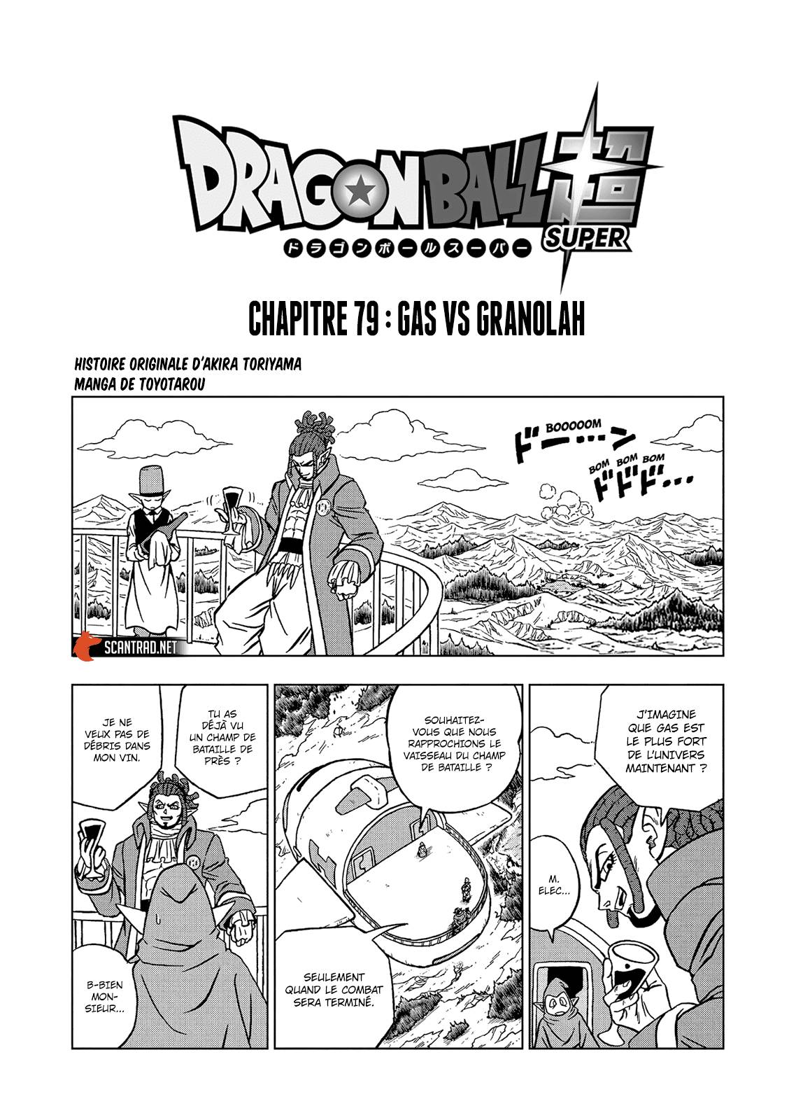 Lecture en ligne Dragon Ball Super 79 page 1
