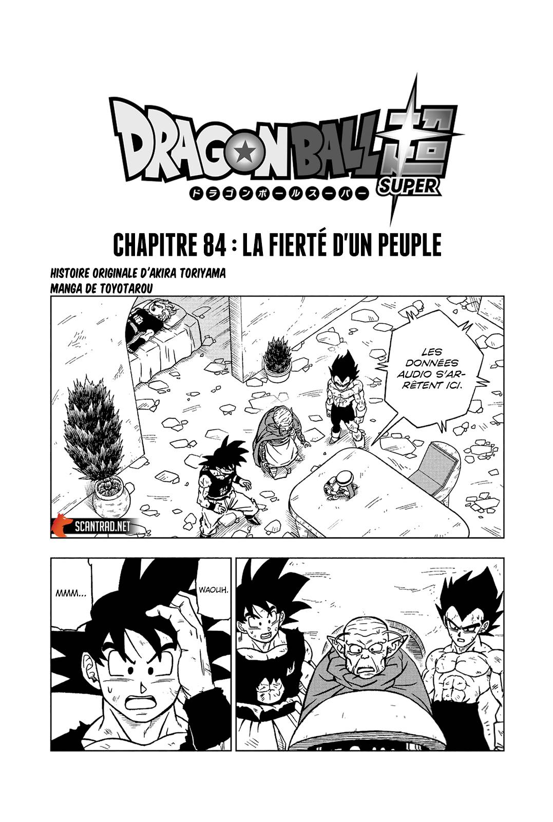 Lecture en ligne Dragon Ball Super 84 page 1