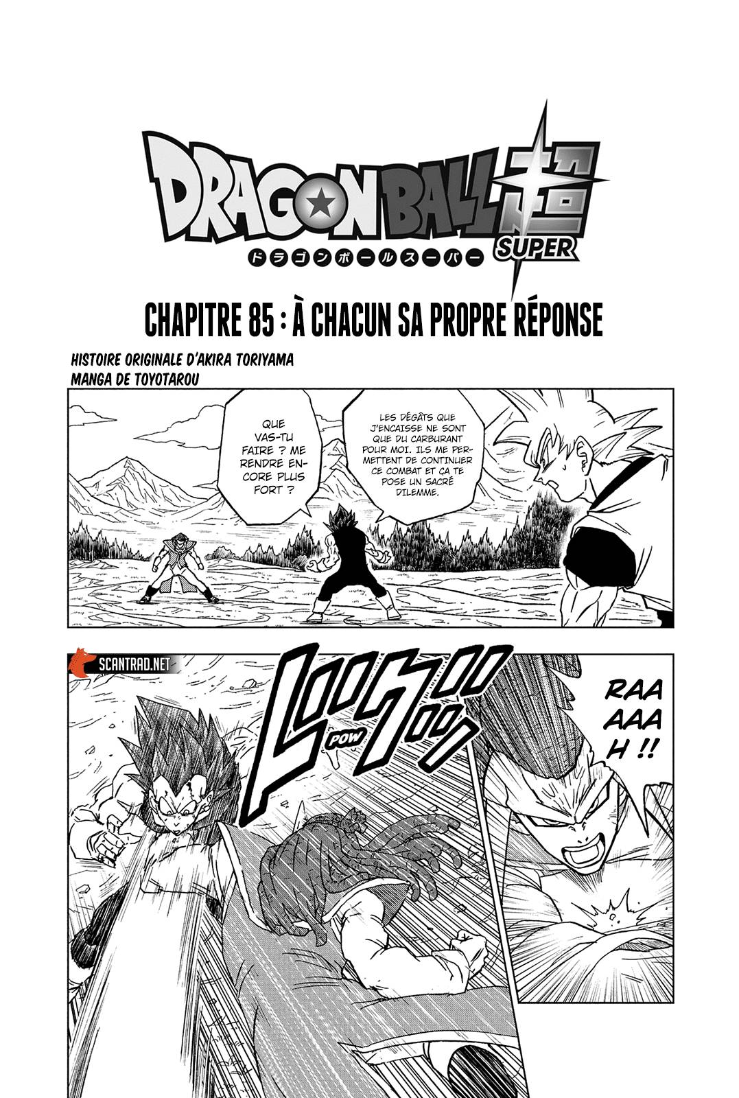 Lecture en ligne Dragon Ball Super 85 page 1
