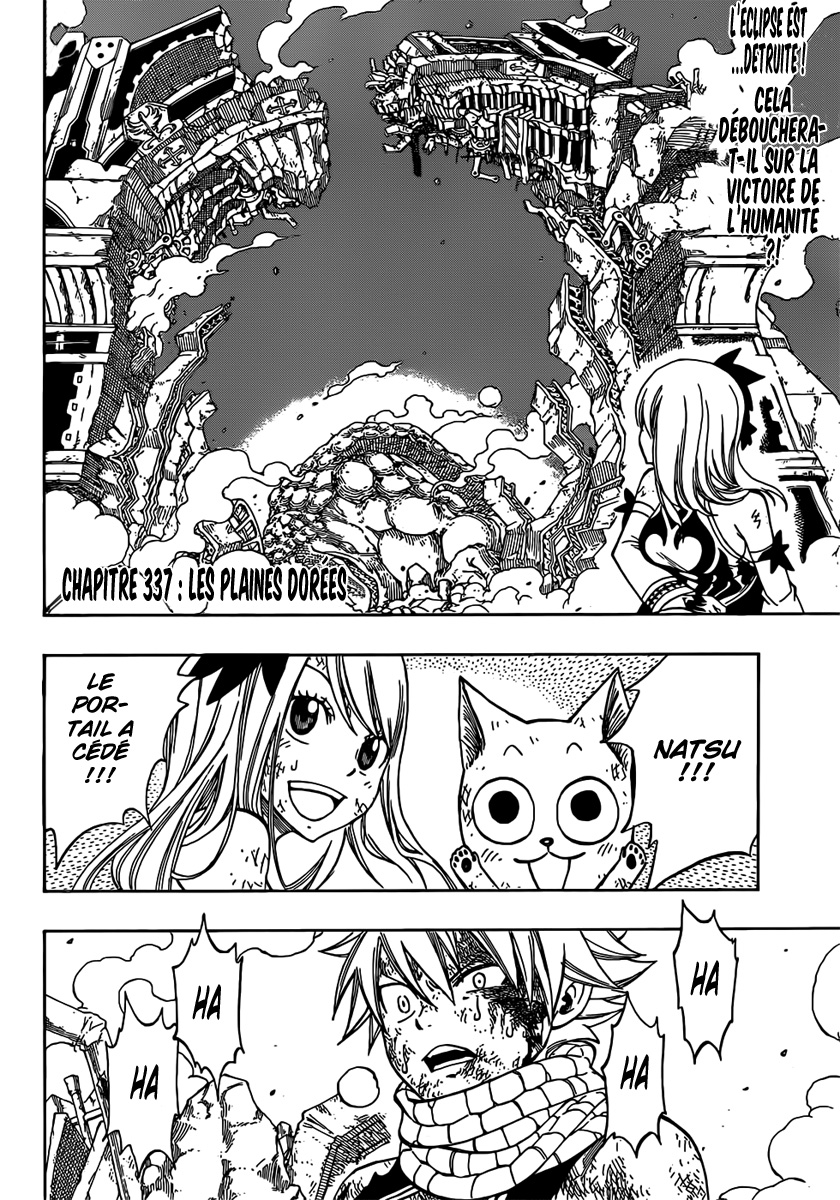Lecture en ligne Fairy Tail 337 page 3