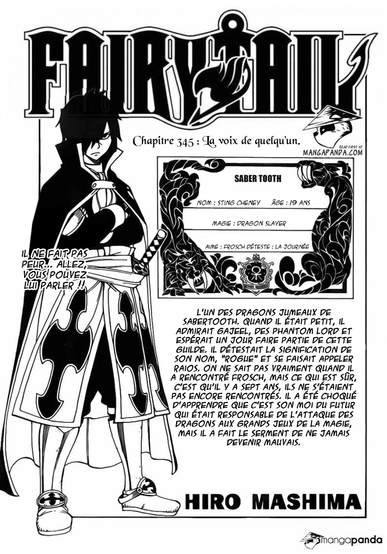 Lecture en ligne Fairy Tail 345 page 2