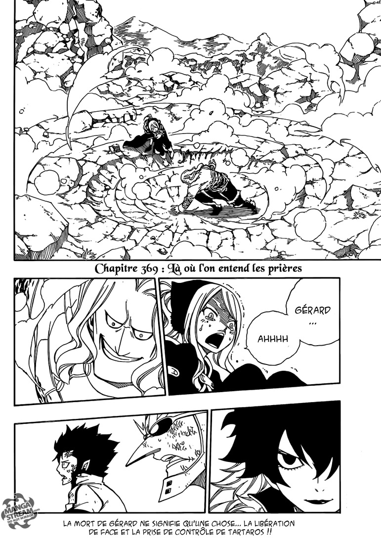 Lecture en ligne Fairy Tail 369 page 3