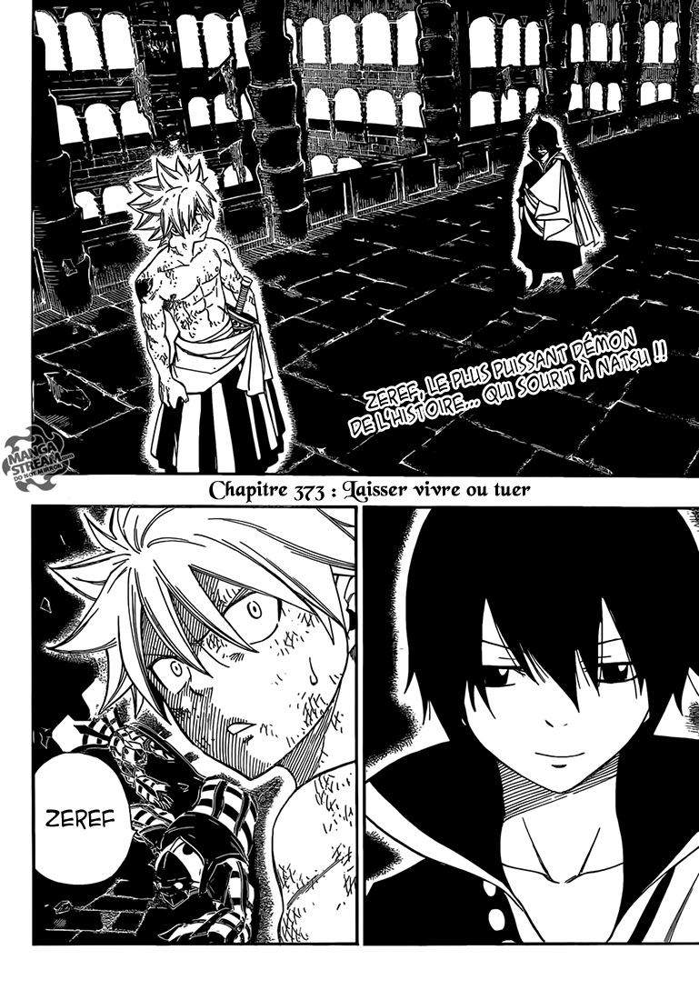 Lecture en ligne Fairy Tail 373 page 3