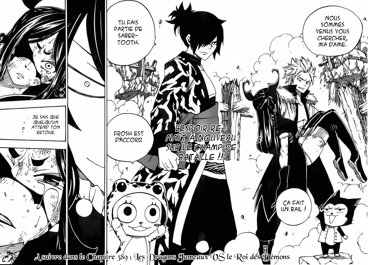 lecture en ligne Fairy Tail 388 page 19