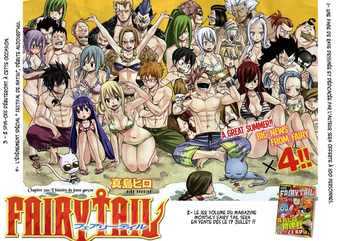 Lecture en ligne Fairy Tail 390 page 4
