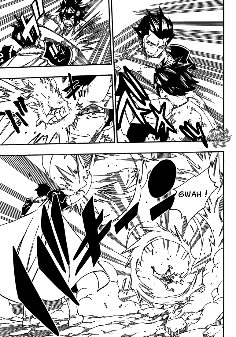 Lecture en ligne Fairy Tail 390 page 7