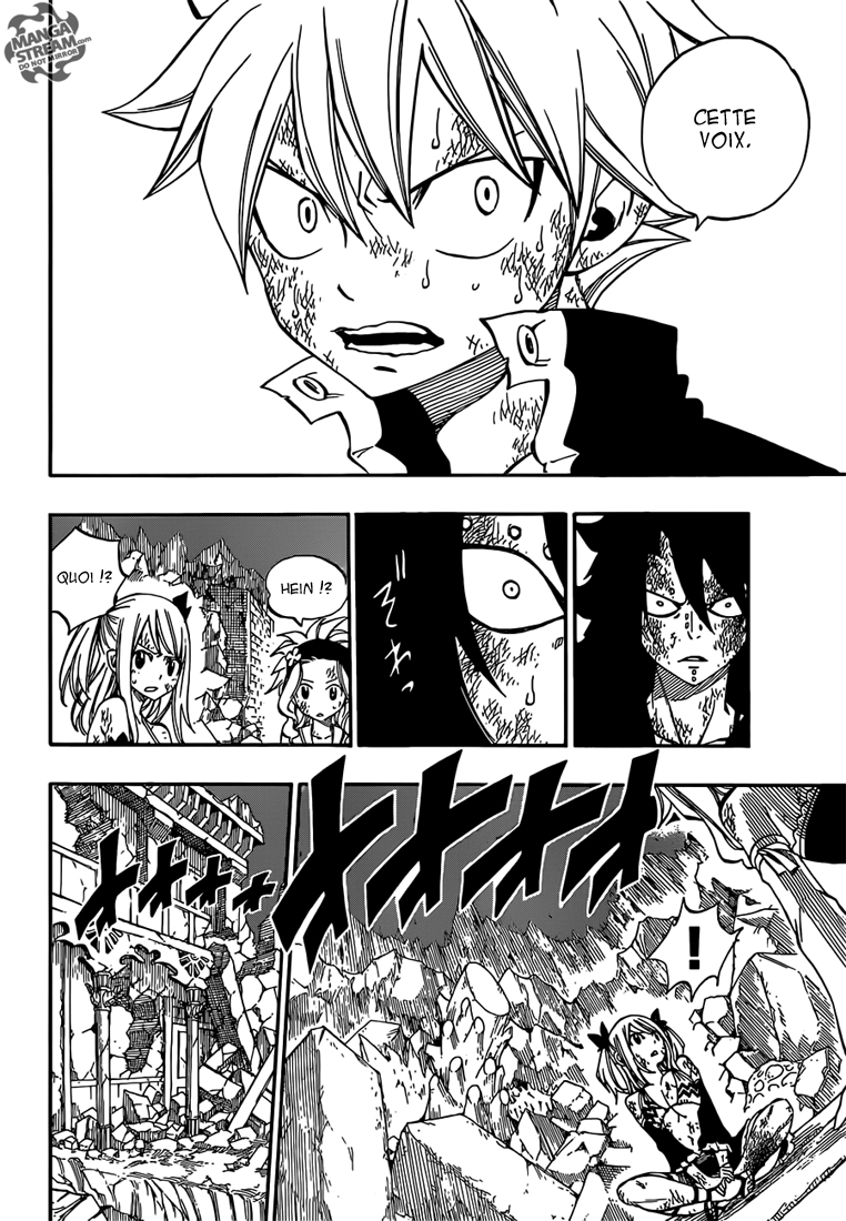 Lecture en ligne Fairy Tail 399 page 15