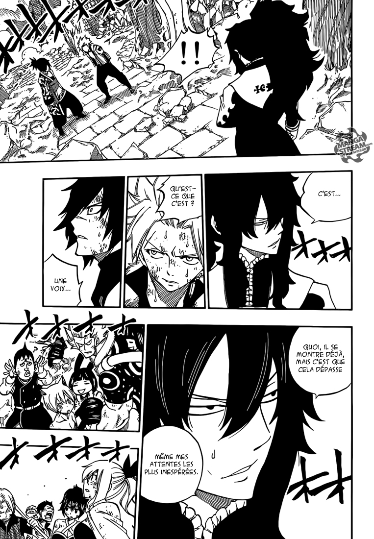 Lecture en ligne Fairy Tail 399 page 16