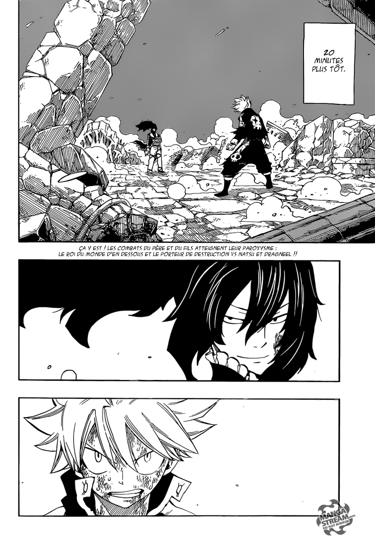 Lecture en ligne Fairy Tail 405 page 3