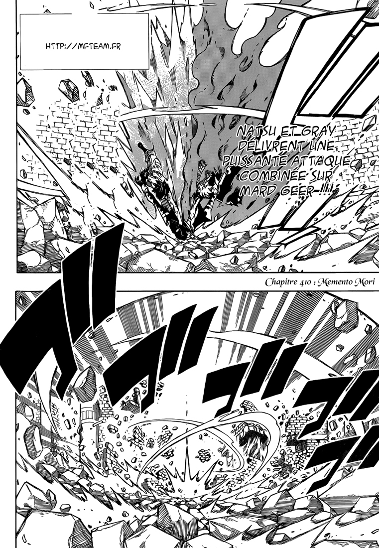 Lecture en ligne Fairy Tail 410 page 3