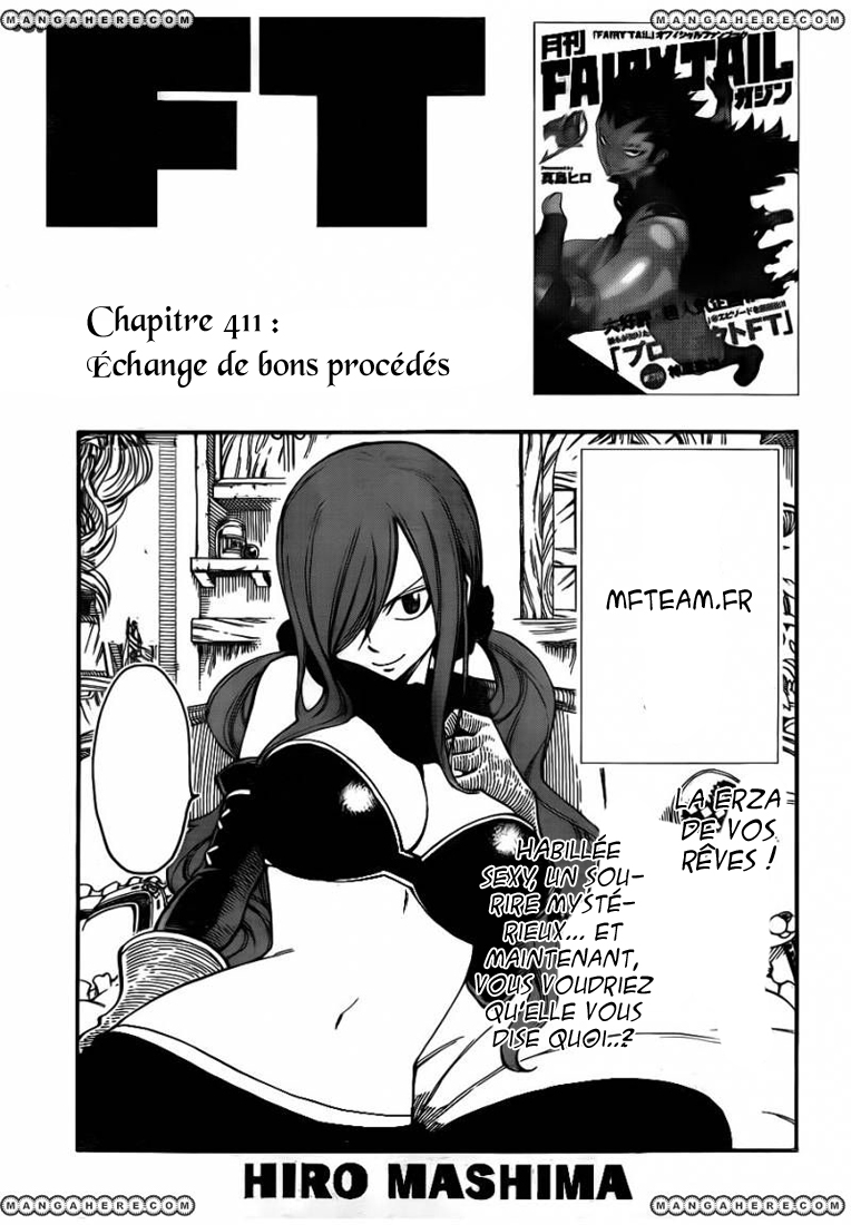 Lecture en ligne Fairy Tail 411 page 2