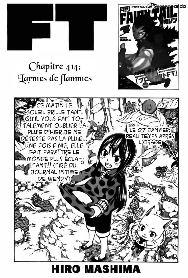 Lecture en ligne Fairy Tail 414 page 2
