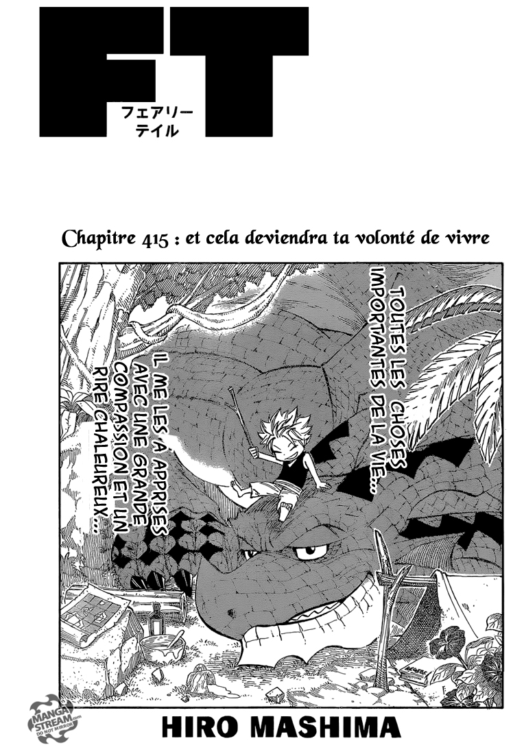Lecture en ligne Fairy Tail 415 page 2