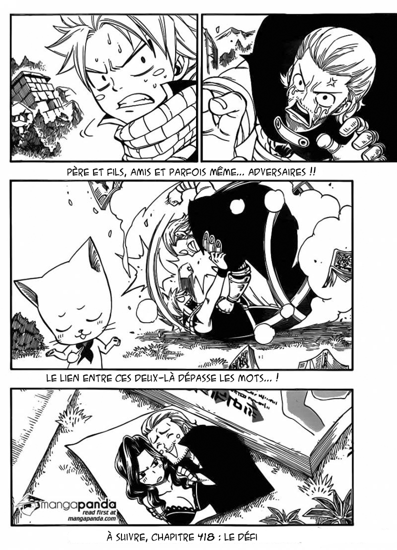Lecture en ligne Fairy Tail 417 page 21