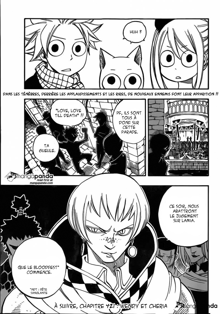 lecture en ligne Fairy Tail 420 page 19