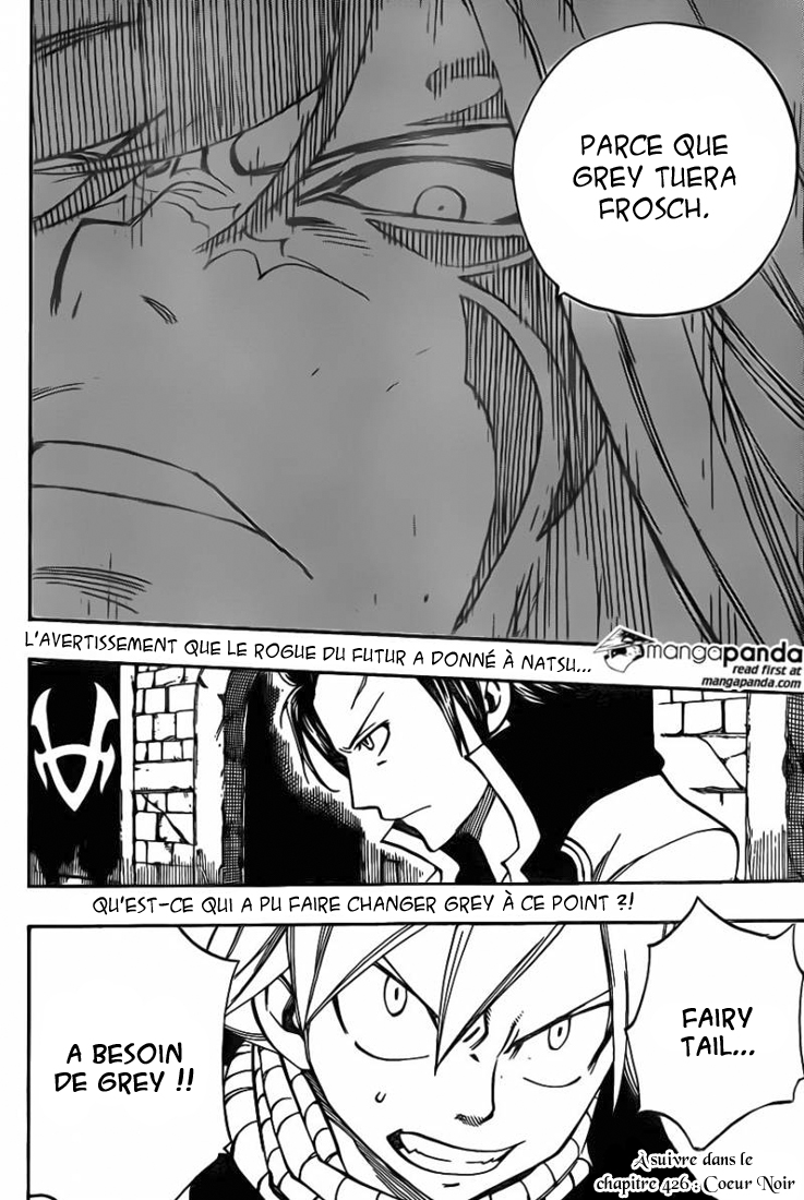 Lecture en ligne Fairy Tail 425 page 22