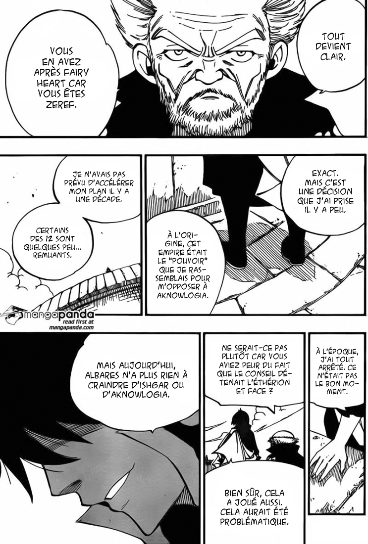 Lecture en ligne Fairy Tail 445 page 15