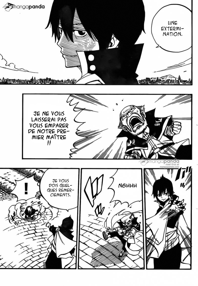 Lecture en ligne Fairy Tail 445 page 17