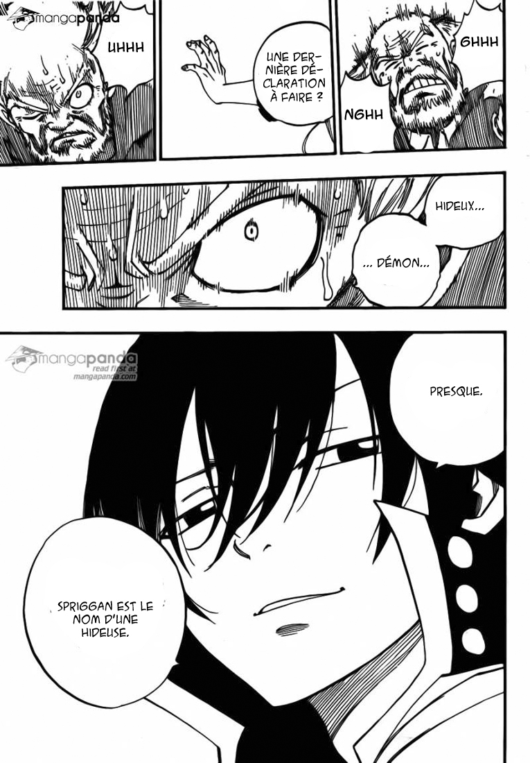 Lecture en ligne Fairy Tail 445 page 19