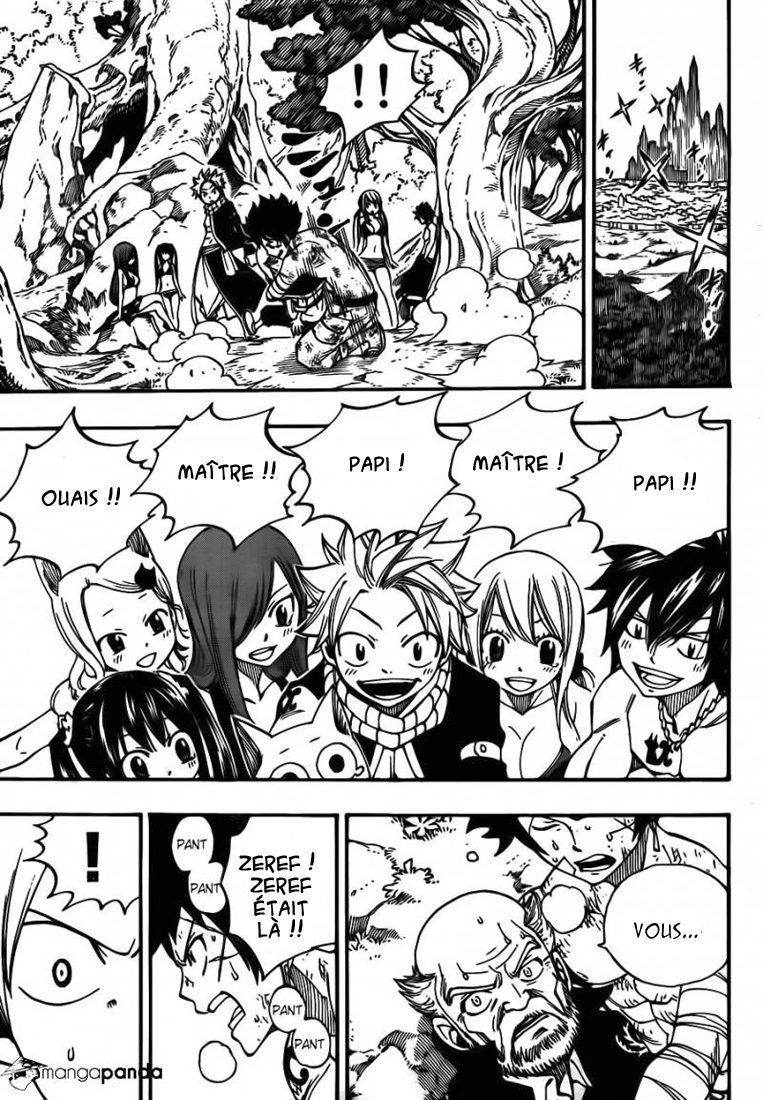 Lecture en ligne Fairy Tail 445 page 21