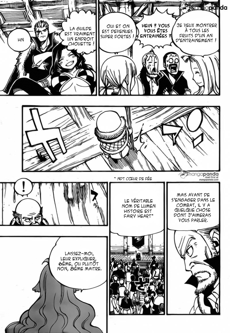 Lecture en ligne Fairy Tail 448 page 17