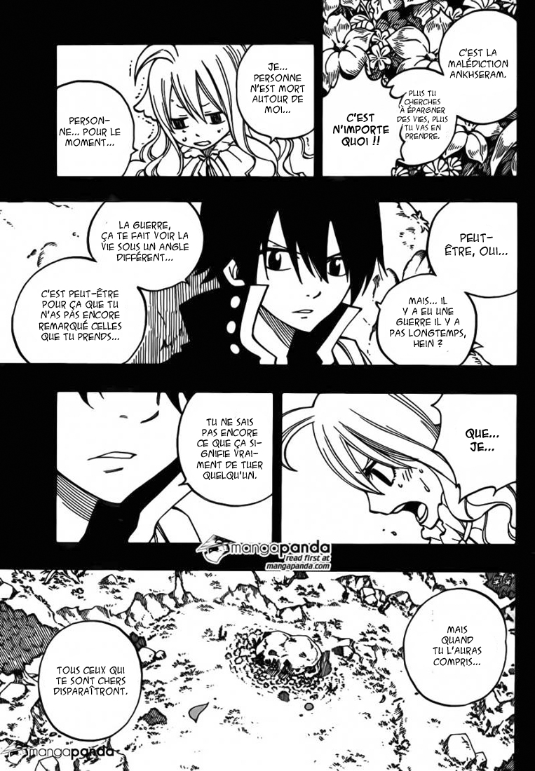 Lecture en ligne Fairy Tail 449 page 18