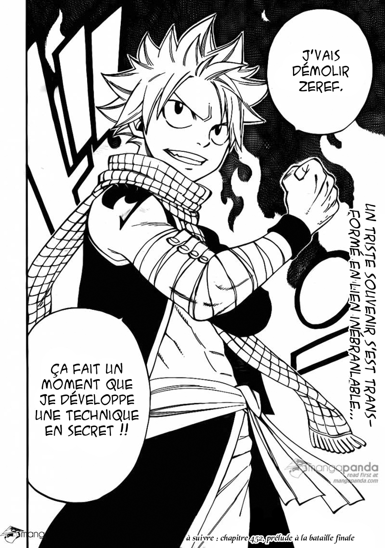 Lecture en ligne Fairy Tail 451 page 21