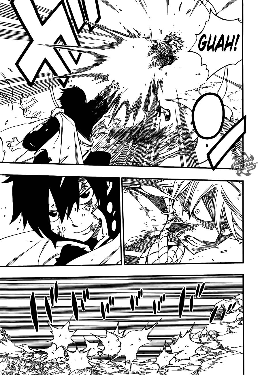 Lecture en ligne Fairy Tail 464 page 15