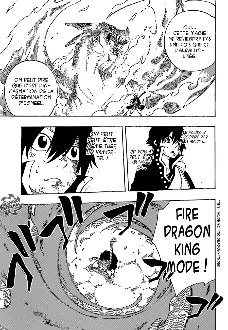 Lecture en ligne Fairy Tail 464 page 17