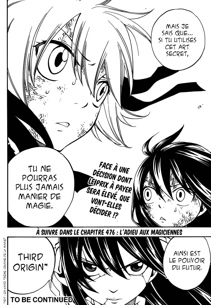 Lecture en ligne Fairy Tail 475 page 21