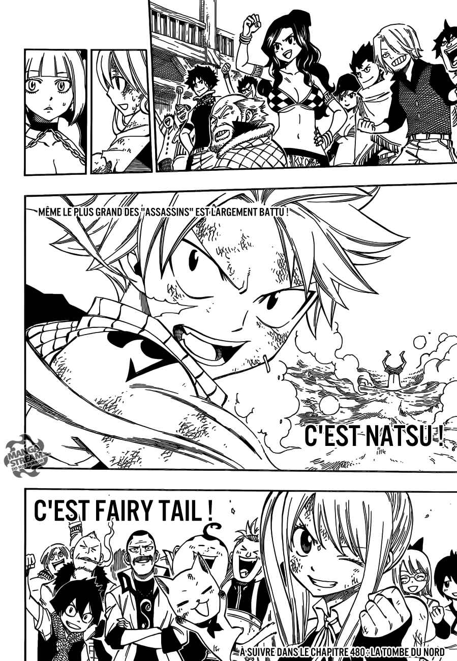 Lecture en ligne Fairy Tail 479 page 19