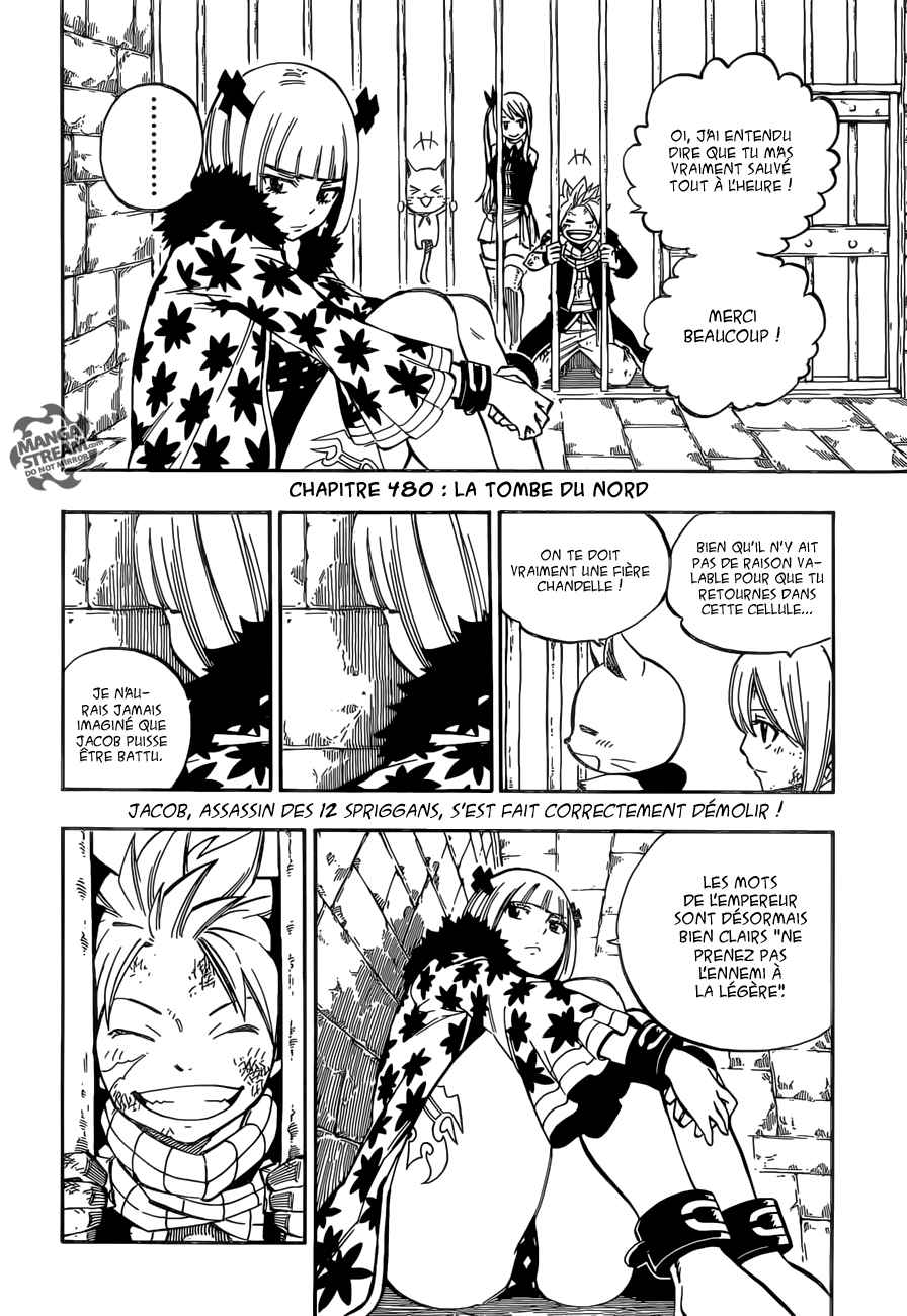 Lecture en ligne Fairy Tail 480 page 3