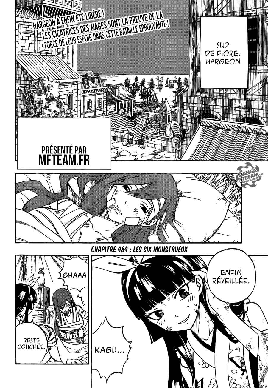Lecture en ligne Fairy Tail 484 page 2