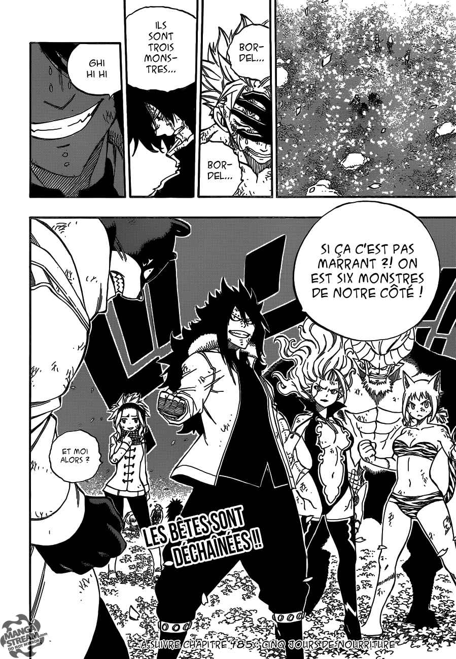 Lecture en ligne Fairy Tail 484 page 19
