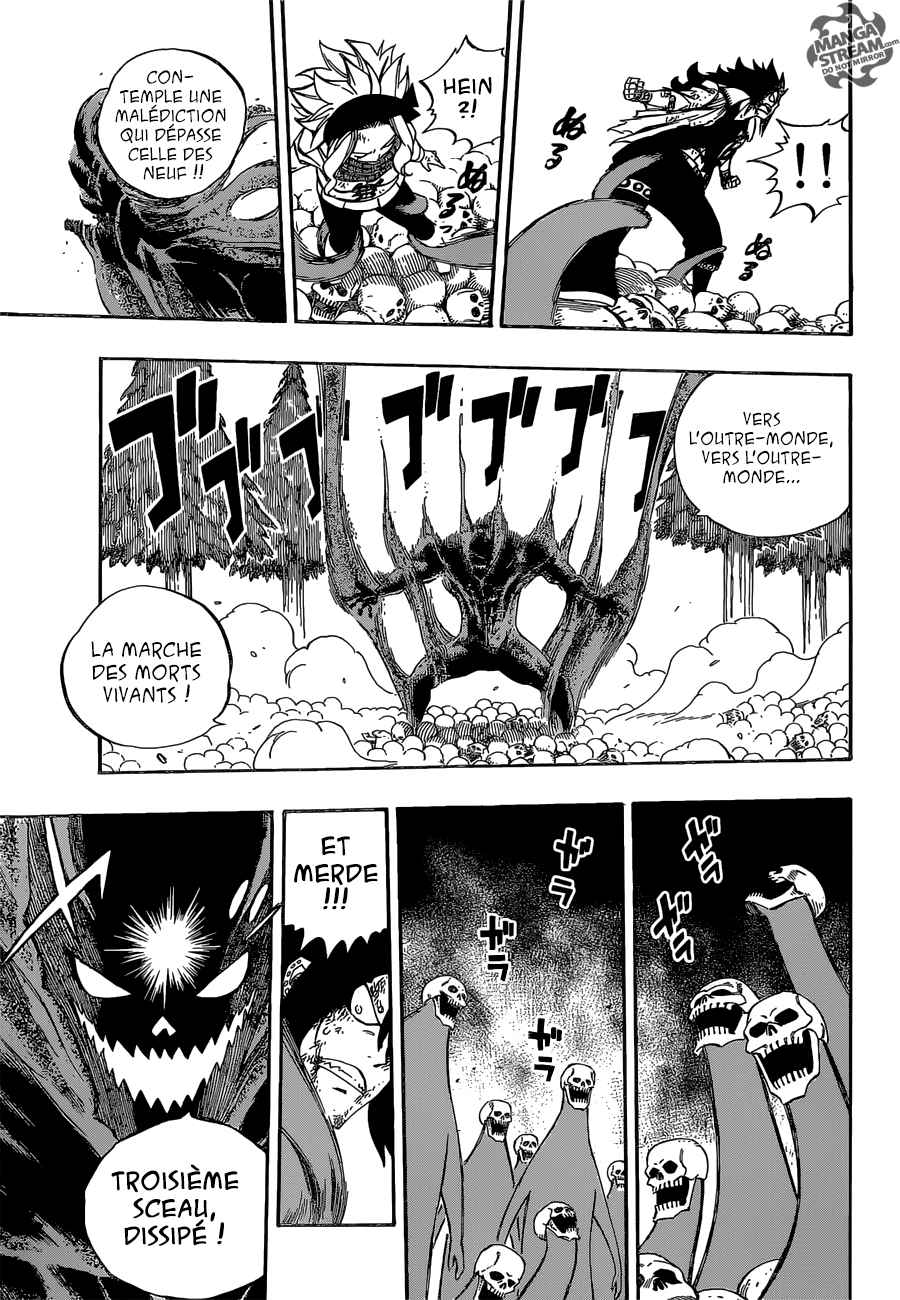 Lecture en ligne Fairy Tail 487 page 16