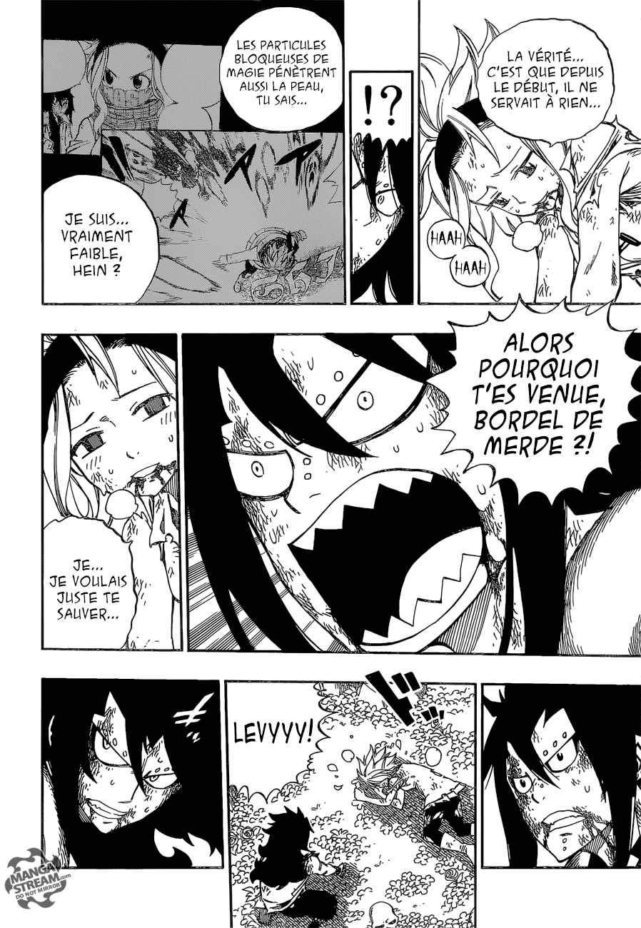 Lecture en ligne Fairy Tail 487 page 19