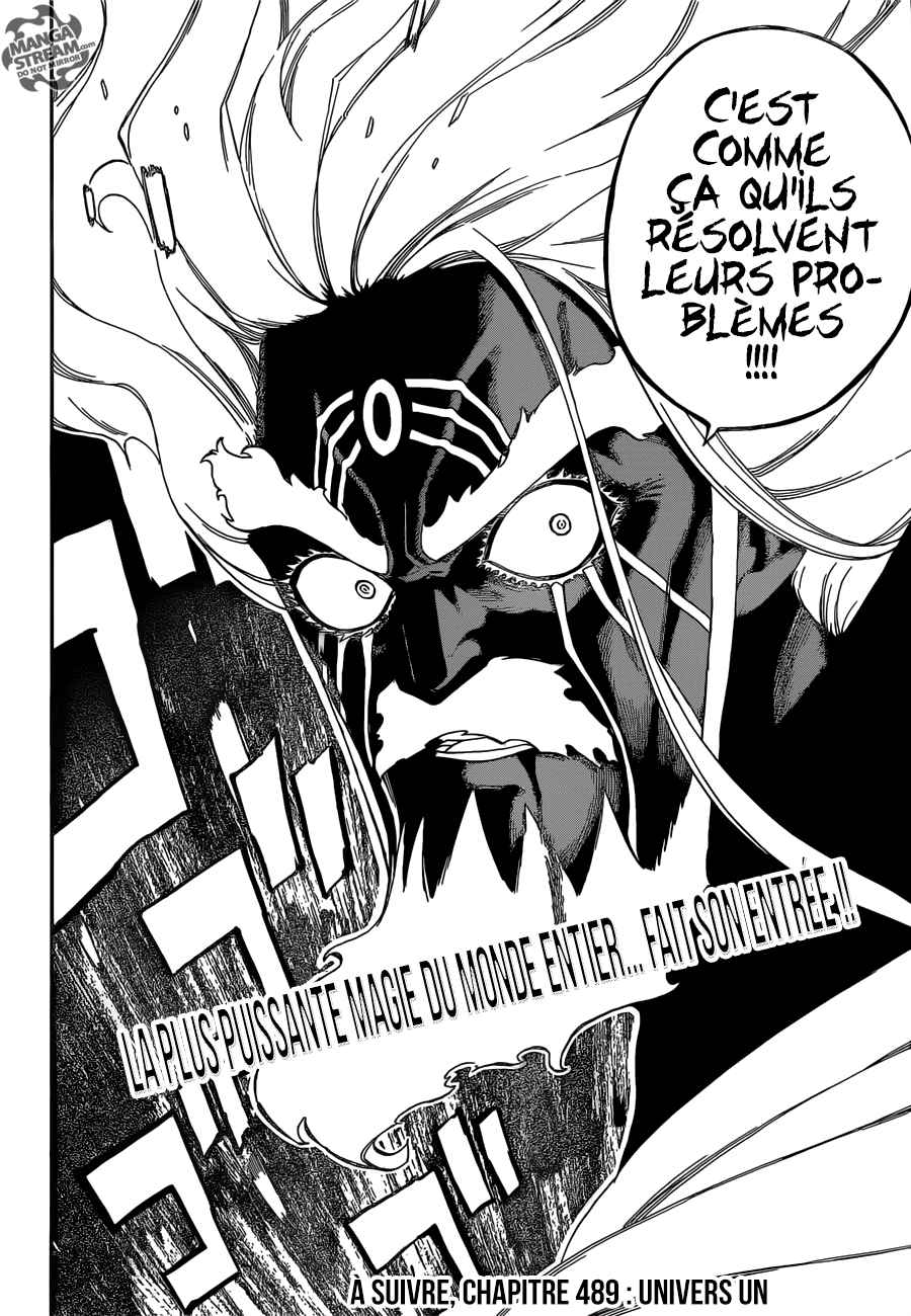 Lecture en ligne Fairy Tail 488 page 20