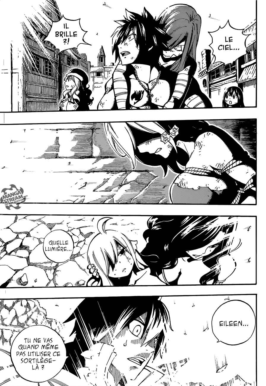Lecture en ligne Fairy Tail 489 page 19