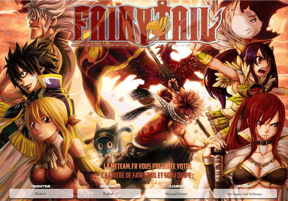 Lecture en ligne Fairy Tail 490 page 1