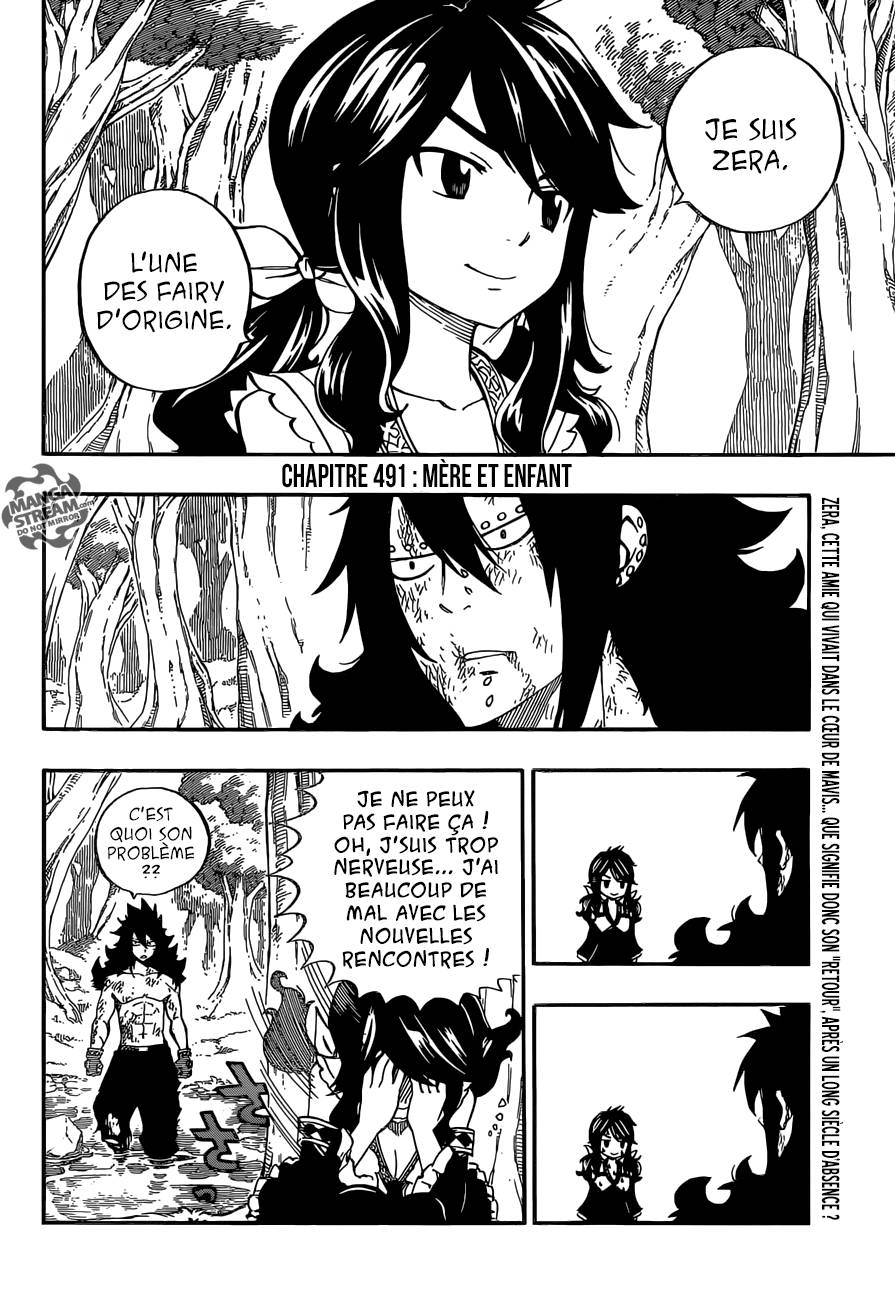 Lecture en ligne Fairy Tail 491 page 3